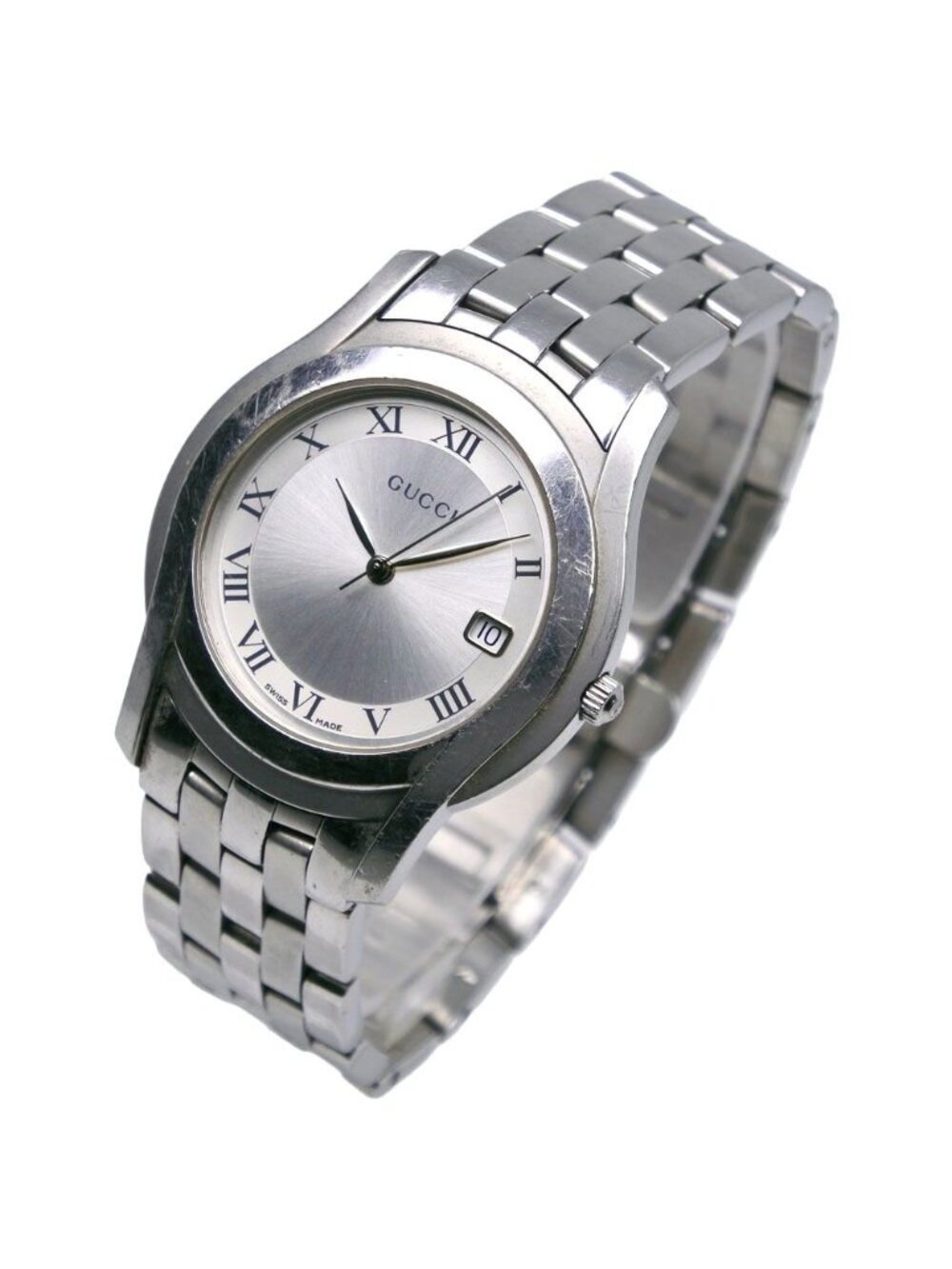 Gucci Class Stainless Steel Silver Quartz Analog Display Dial Watch - Picture 2 of 8